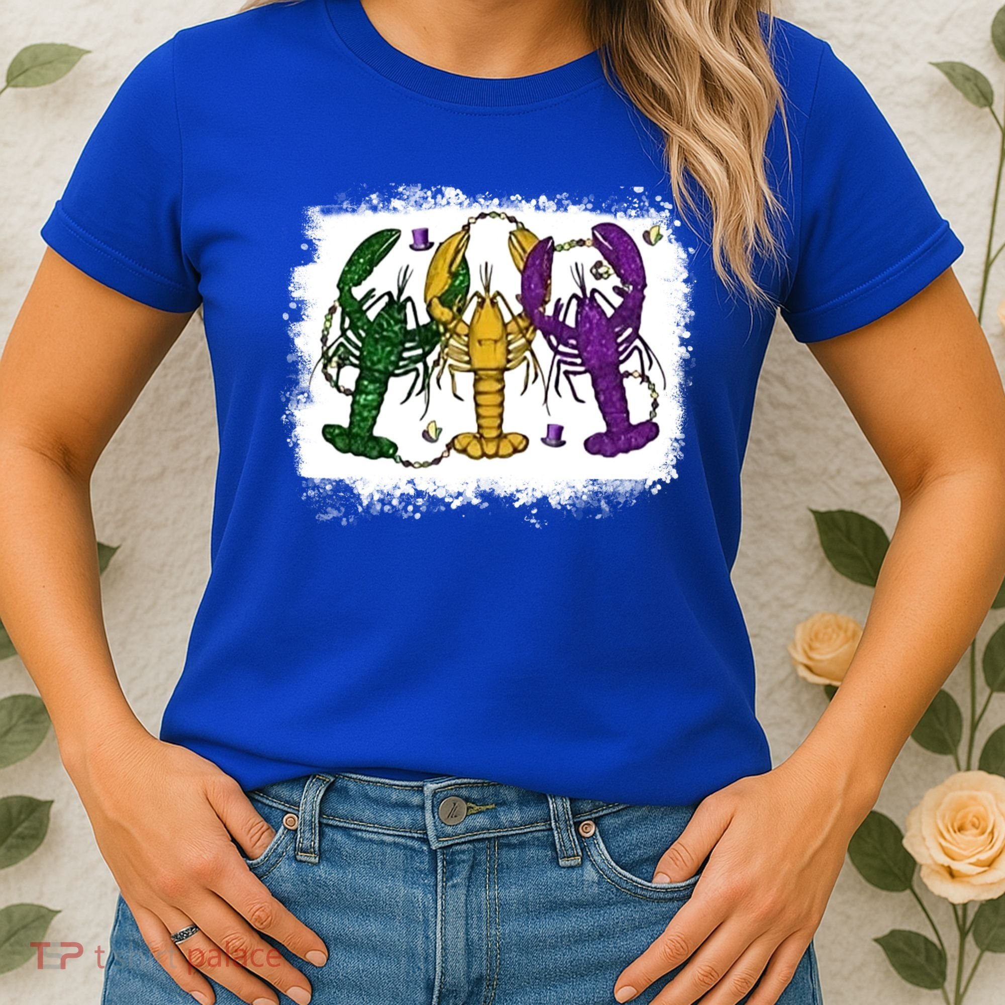 Mardi Gras Crawfish Happy Mardi Gras Matching Carnival Party Gift Women's T-Shirt