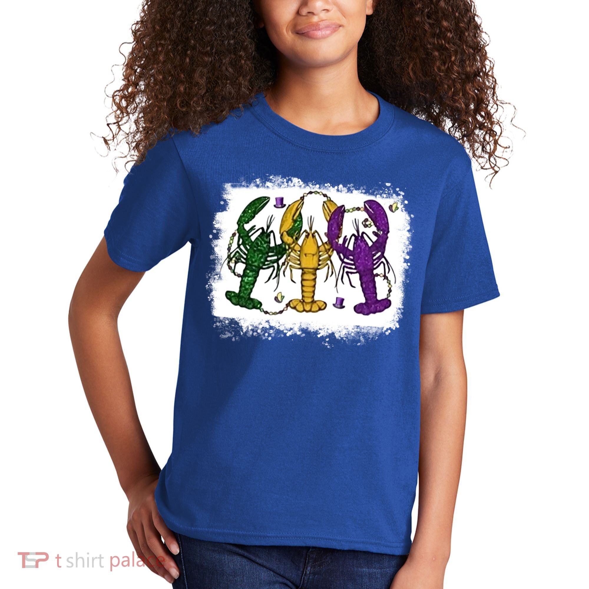 Mardi Gras Crawfish Happy Mardi Gras Matching Carnival Party Gift Kids T-Shirt