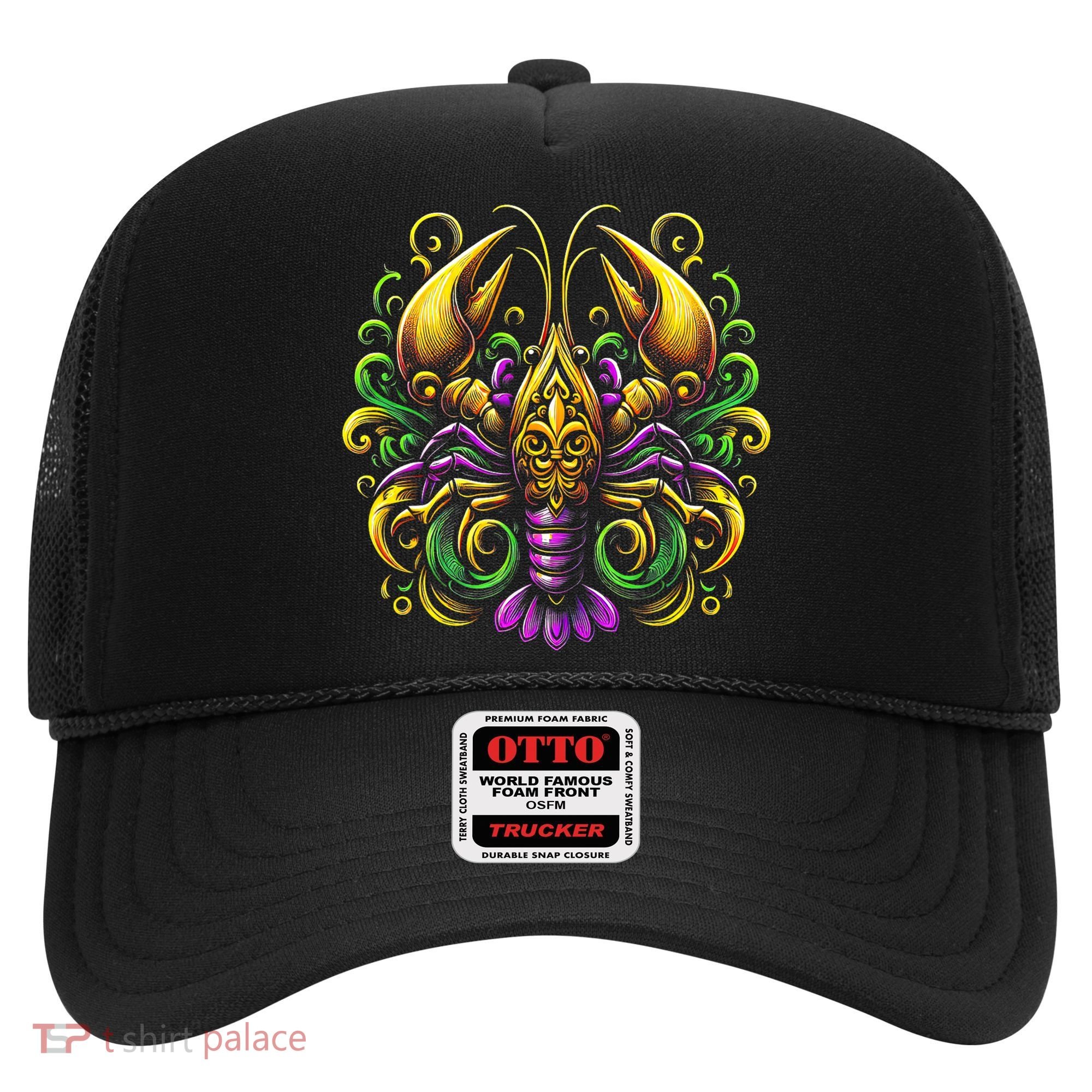 Mardi Gras Crawfish Jester Hat Bead New Orleans Hat