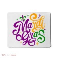 Mardi Gras Costume Fleur Lis De Emblem Funny Mardi Gras Costume Festival Party Mousepad thumb 0