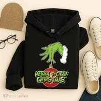 Merry F*Ckin Christmas Hoodie thumb 4