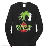 Merry F*Ckin Christmas Long Sleeve Shirt thumb 0