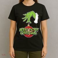 Merry F*Ckin Christmas T-Shirt thumb 4