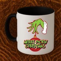 Merry F*Ckin Christmas Coffee Mug thumb 2