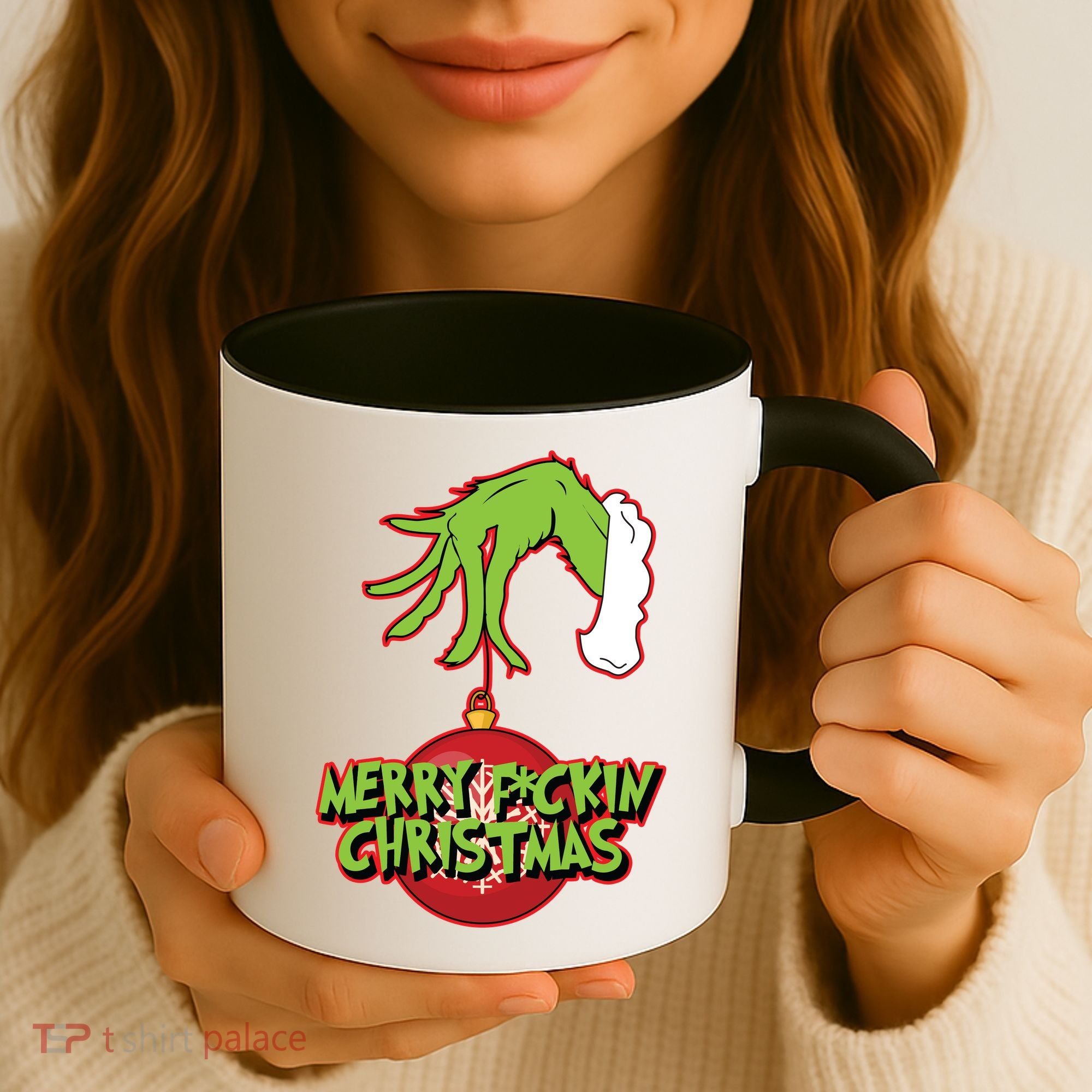 Merry F*Ckin Christmas Coffee Mug