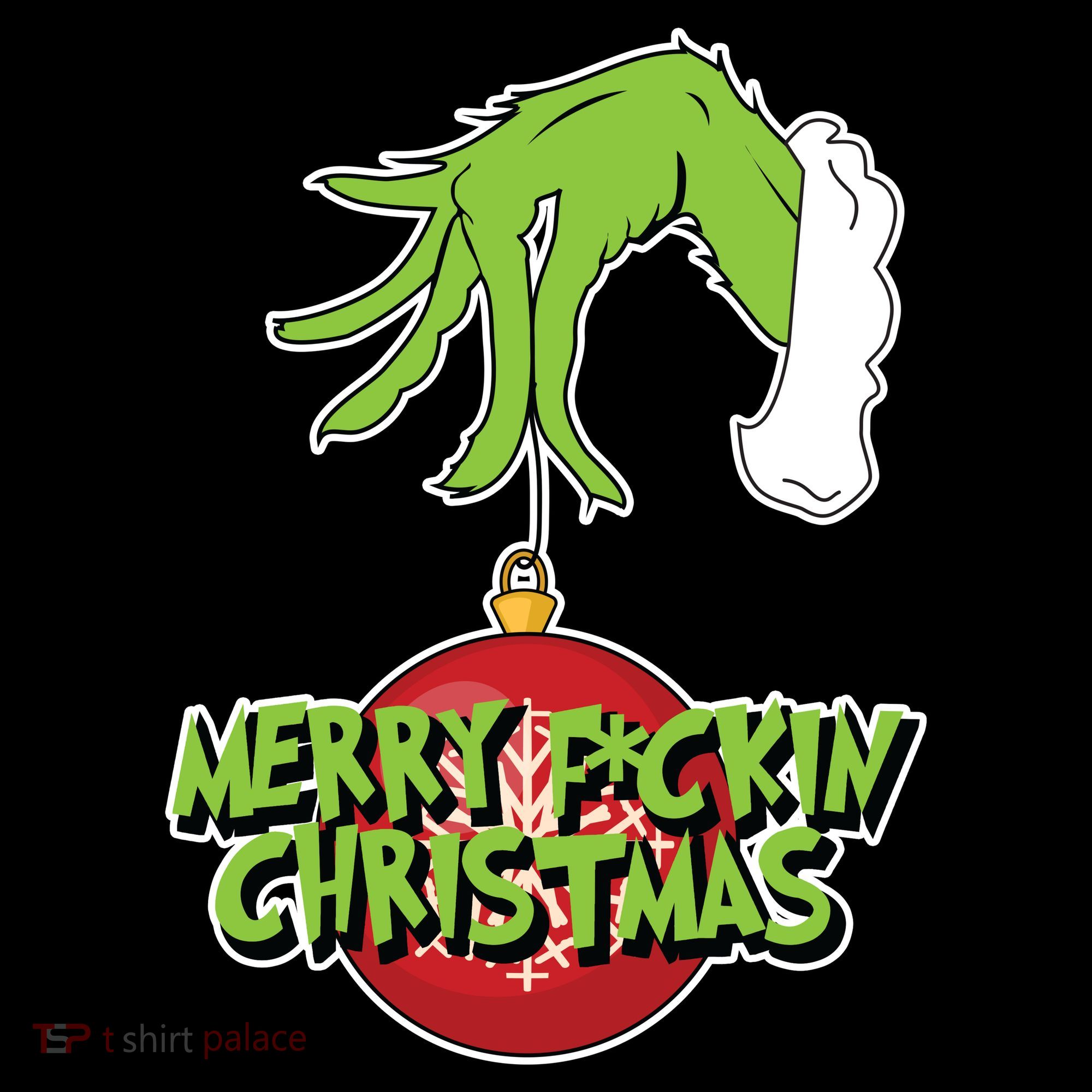 Merry F*Ckin Christmas Baby Bodysuit