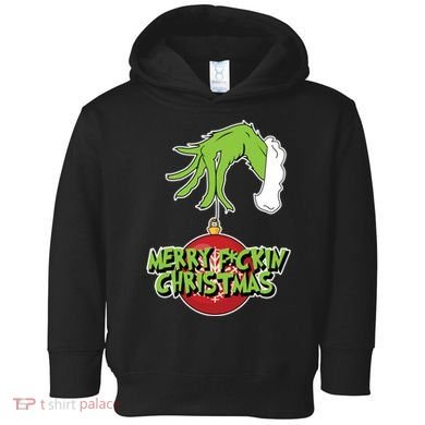 Merry F*Ckin Christmas Toddler Hoodie