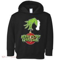 Merry F*Ckin Christmas Toddler Hoodie thumb 0