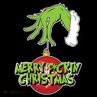 Merry F*Ckin Christmas Toddler Hoodie thumb 2