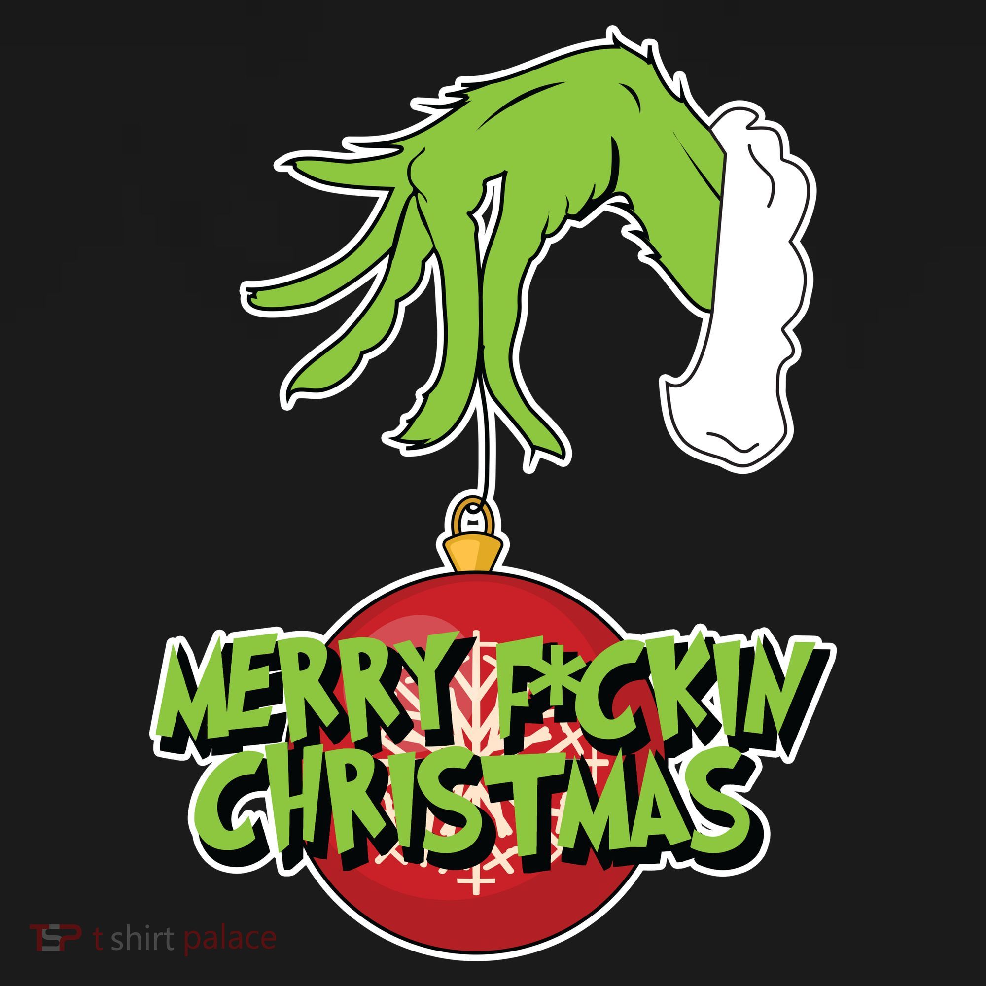 Merry F*Ckin Christmas Visor