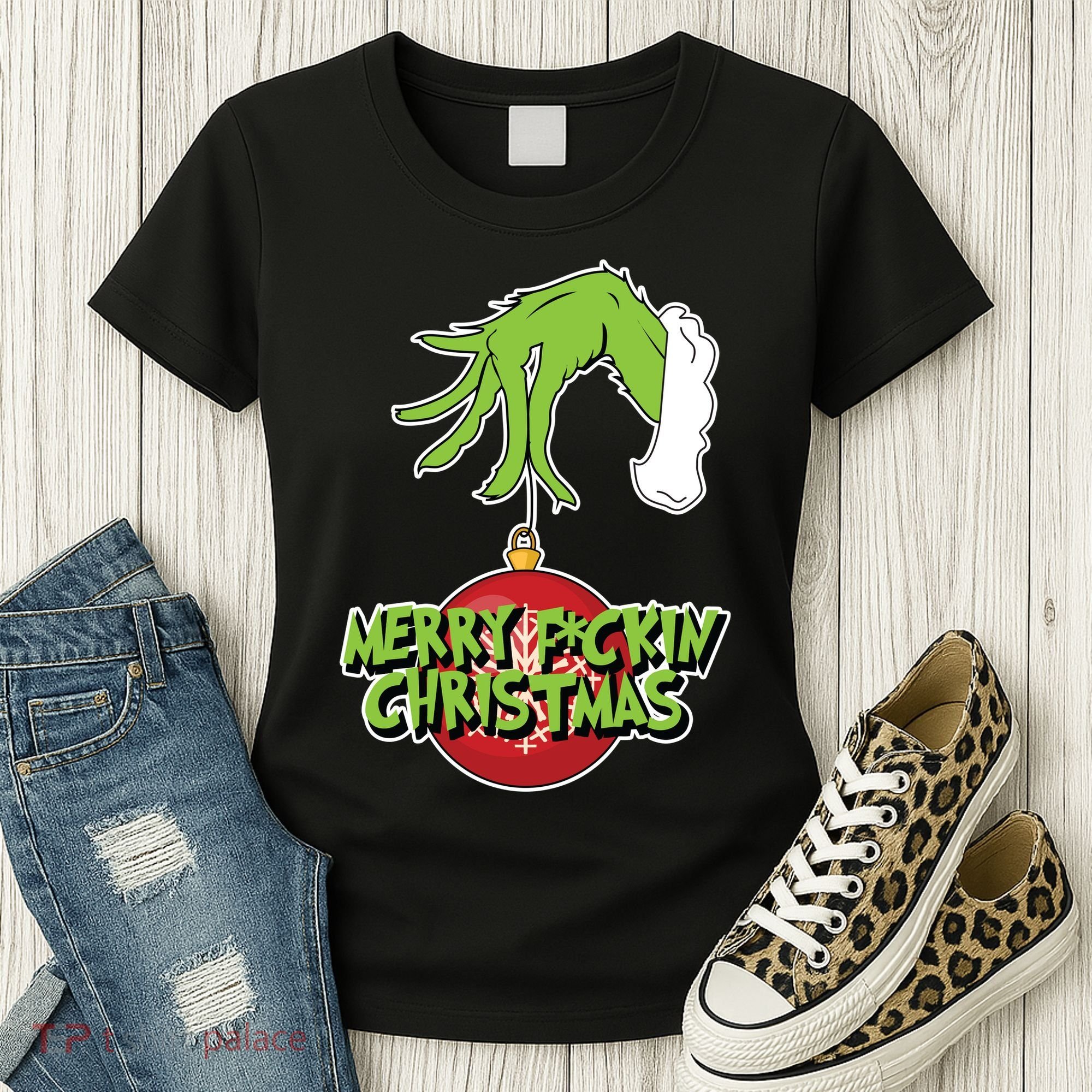 Merry F*Ckin Christmas Women's T-Shirt