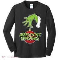 Merry F*Ckin Christmas Kids Long Sleeve Shirt thumb 0