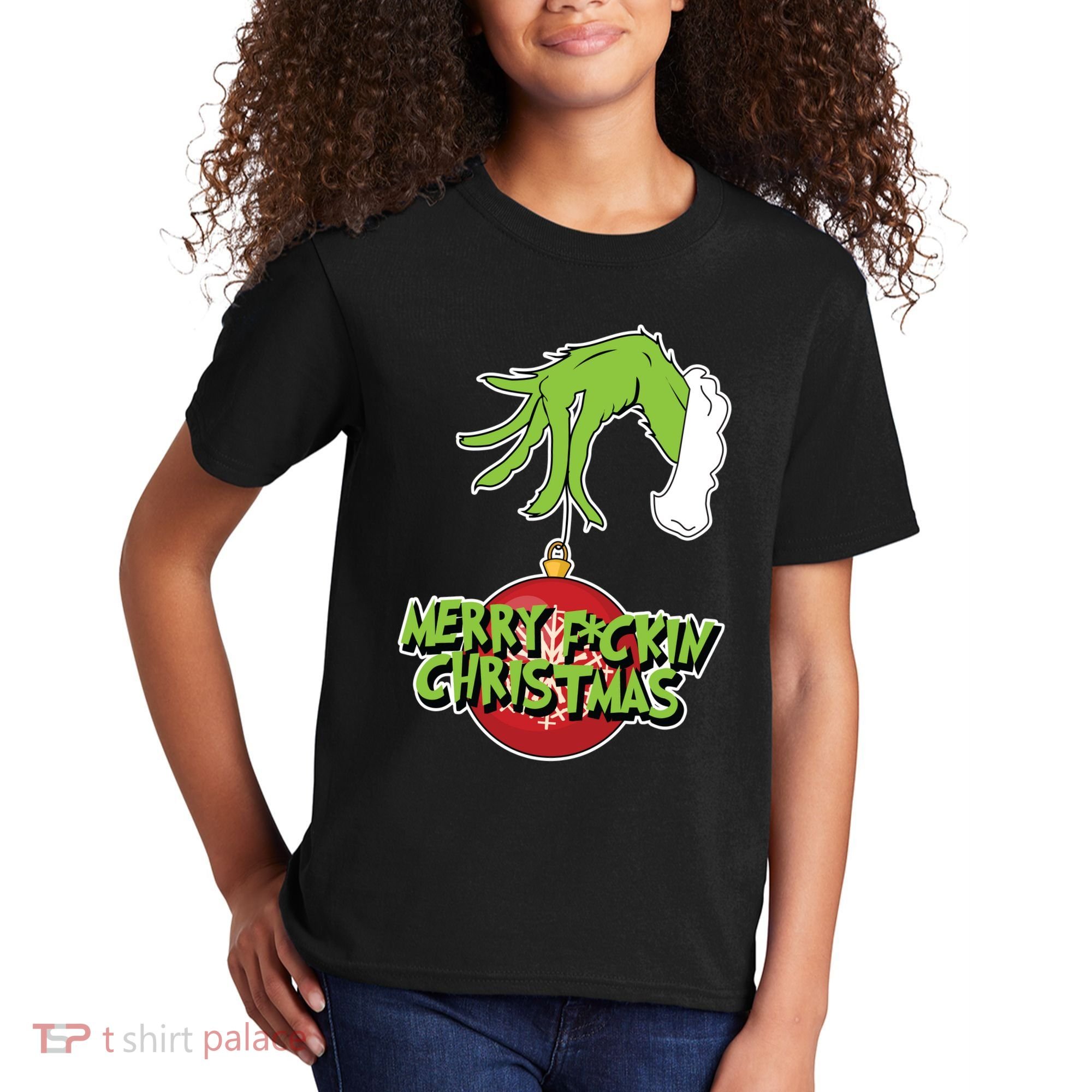Merry F*Ckin Christmas Kids T-Shirt