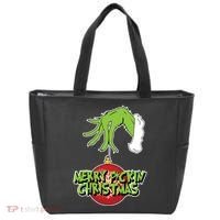 Merry F*Ckin Christmas Tote Bag thumb 0