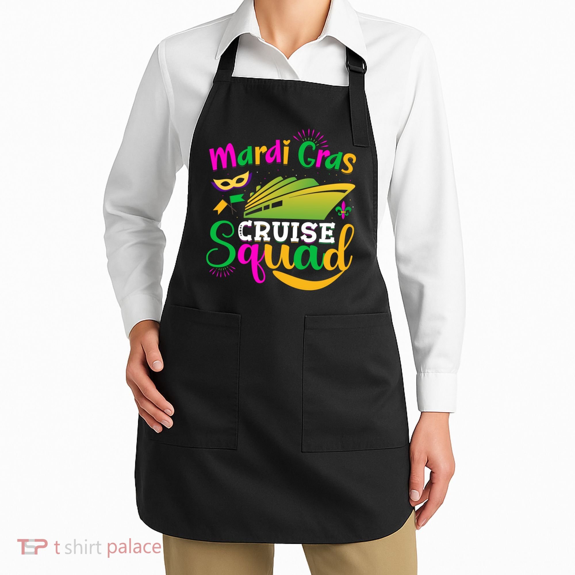Mardi Gras Cruise Apron