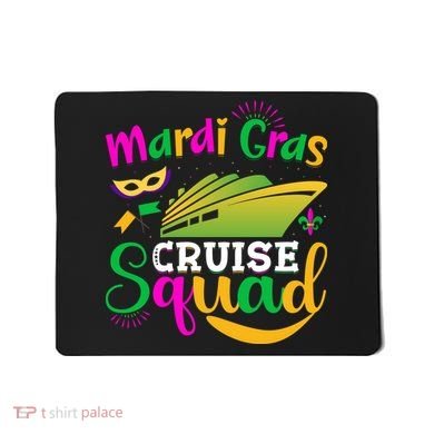 Mardi Gras Cruise Mousepad