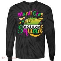 Mardi Gras Cruise Tie-Dye Long Sleeve Shirt thumb 0