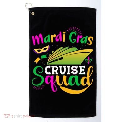 Mardi Gras Cruise Golf Towel