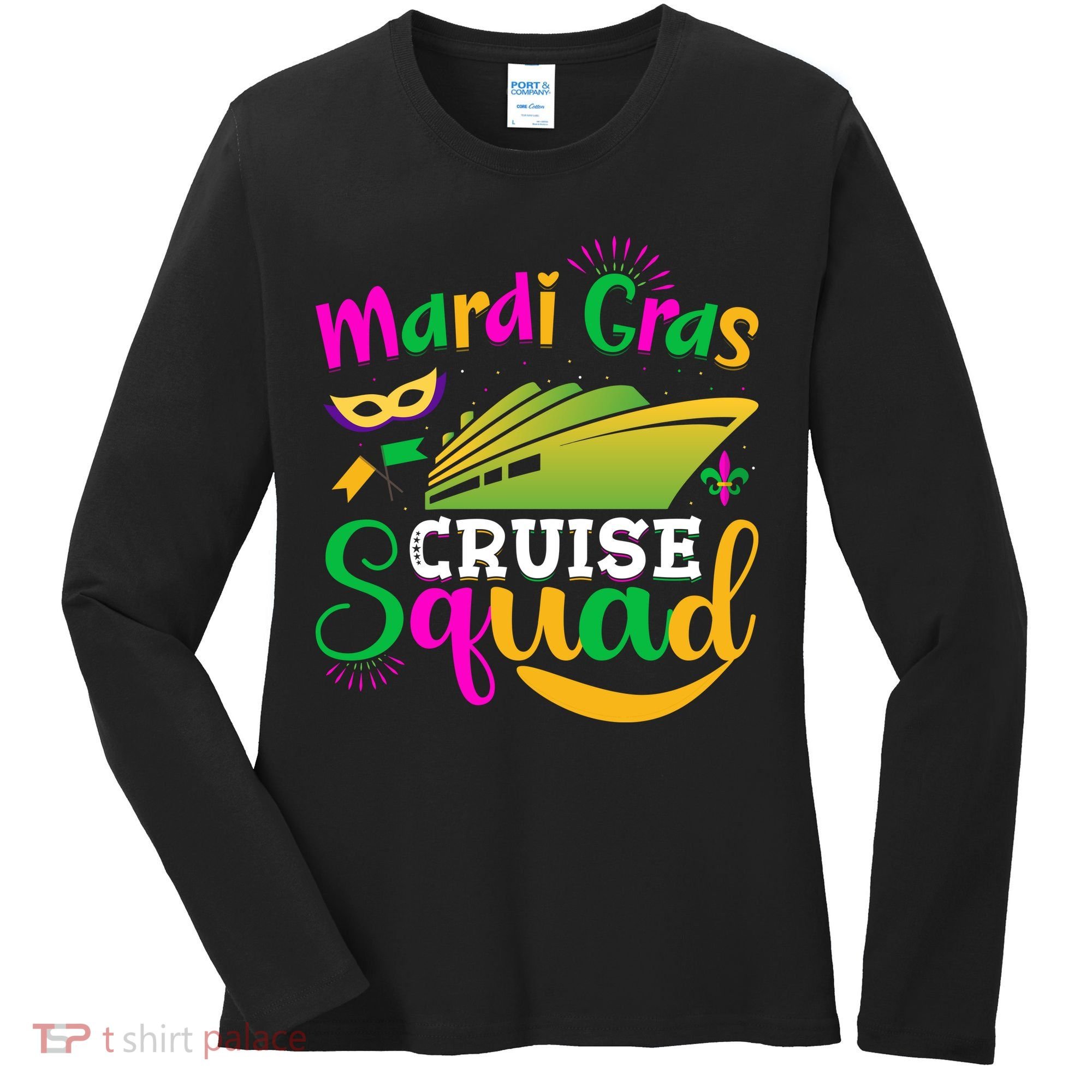 Mardi Gras Cruise Women's Long Sleeve Shirt