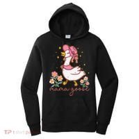 Mama Goose Coquette Bow Funny Mom Goose Mothers Day Women's Hoodie thumb 0