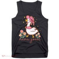 Mama Goose Coquette Bow Funny Mom Goose Mothers Day Tank Top thumb 0