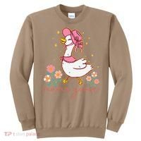 Mama Goose Coquette Bow Funny Mom Goose Mothers Day Sweatshirt thumb 0