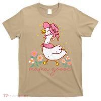 Mama Goose Coquette Bow Funny Mom Goose Mothers Day T-Shirt thumb 0