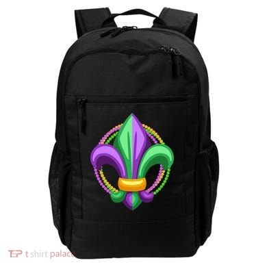 Mardi Gras Celebration Beads Backpack