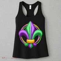 Mardi Gras Celebration Beads Women's Tank Top thumb 3
