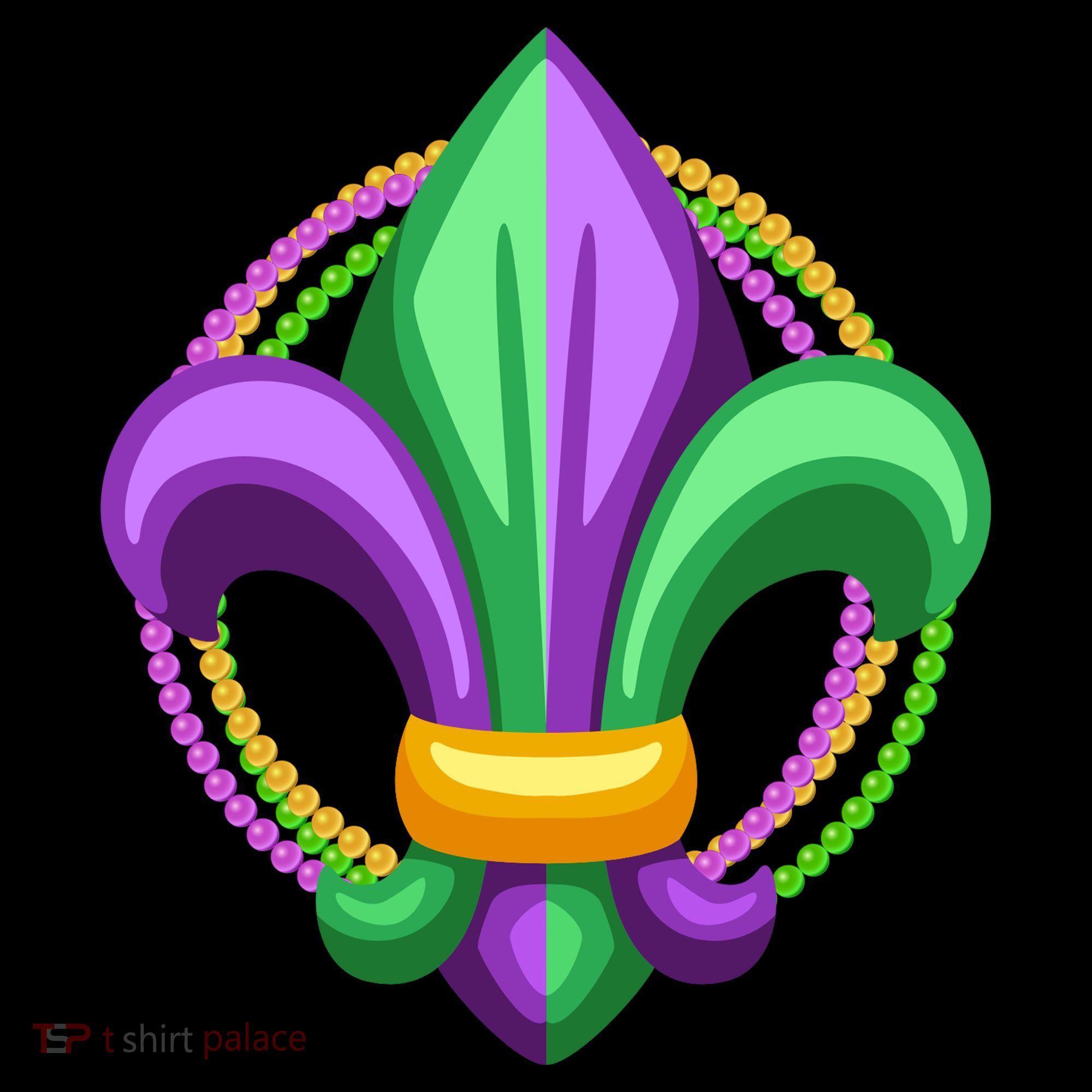 Mardi Gras Celebration Beads Tote Bag