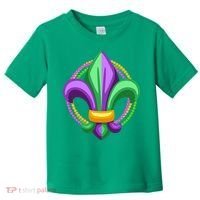 Mardi Gras Celebration Beads Toddler T-Shirt thumb 0