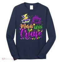 Mardi Gras Cruise Cruising Mask Cruise Ship Party Costume Long Sleeve Shirt thumb 0