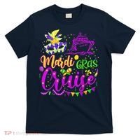 Mardi Gras Cruise Cruising Mask Cruise Ship Party Costume T-Shirt thumb 0