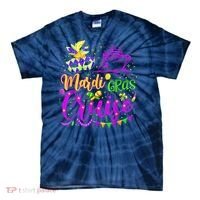 Mardi Gras Cruise Cruising Mask Cruise Ship Party Costume Tie-Dye T-Shirt thumb 0