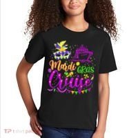 Mardi Gras Cruise Cruising Mask Cruise Ship Party Costume Kids T-Shirt thumb 2