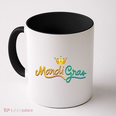Mardi Gras Crown Celebration Coffee Mug