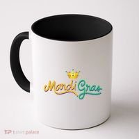 Mardi Gras Crown Celebration Coffee Mug thumb 0
