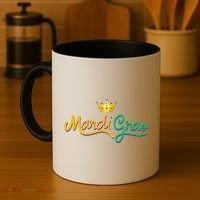 Mardi Gras Crown Celebration Coffee Mug thumb 4