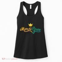 Mardi Gras Crown Celebration Women's Tank Top thumb 0