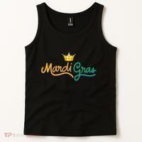Mardi Gras Crown Celebration Tank Top thumb 2