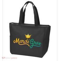 Mardi Gras Crown Celebration Tote Bag thumb 3