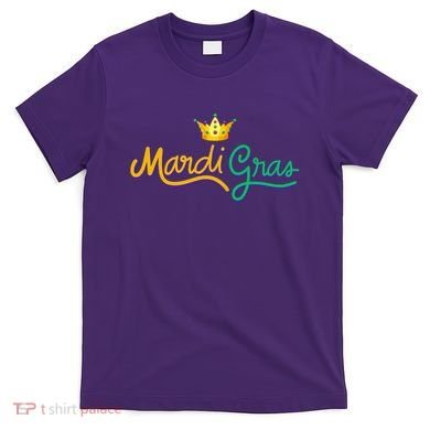 Mardi Gras Crown Celebration T-Shirt