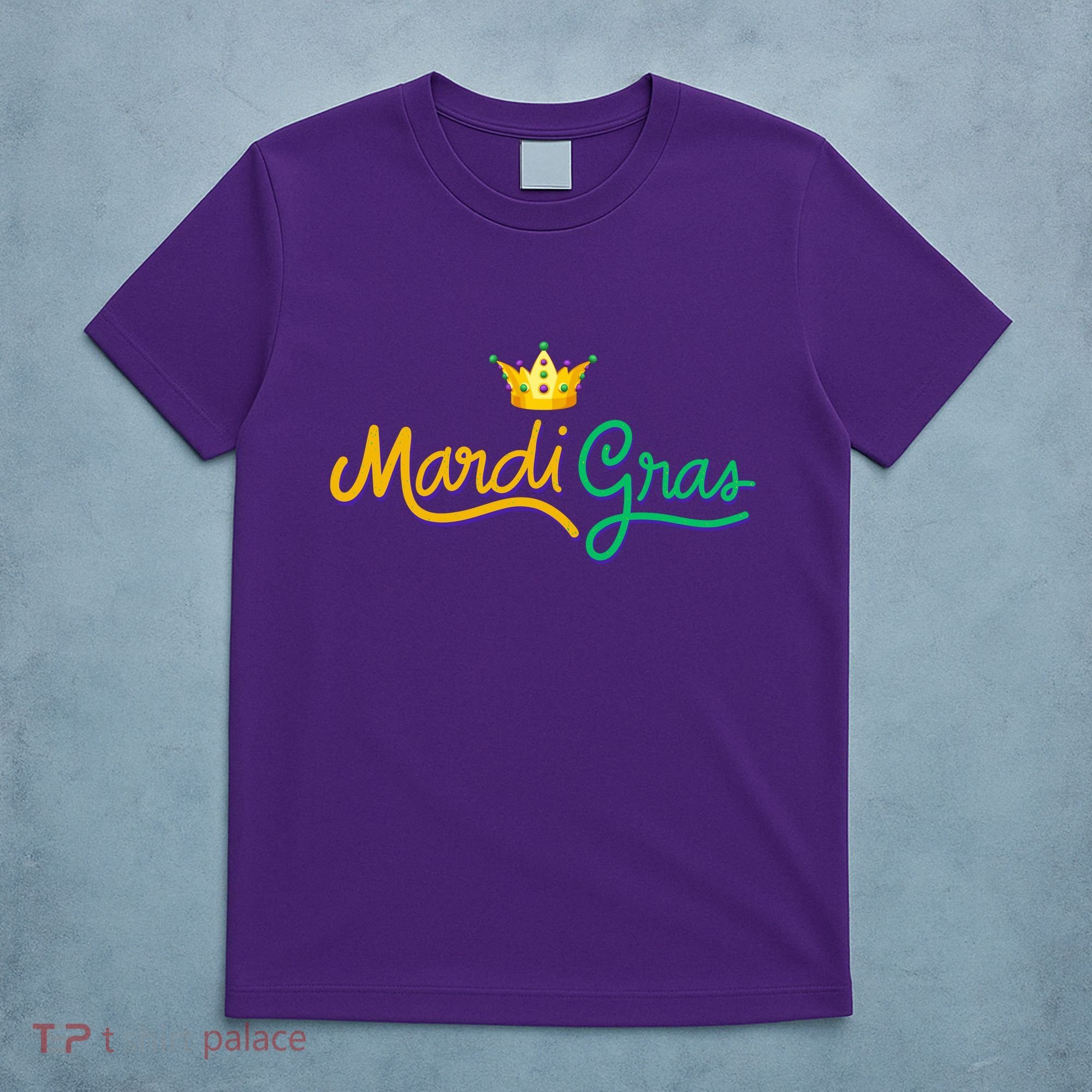 Mardi Gras Crown Celebration T-Shirt