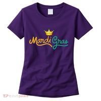 Mardi Gras Crown Celebration Women's T-Shirt thumb 0