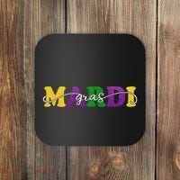 Mardi Gras Celebration Festive Coaster thumb 0