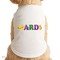 Mardi Gras Celebration Festive Doggie Tank thumb 0