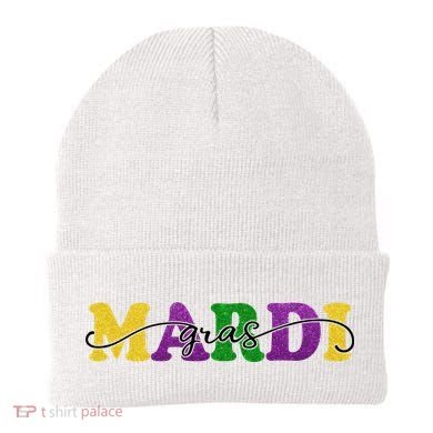 Mardi Gras Celebration Festive Beanie