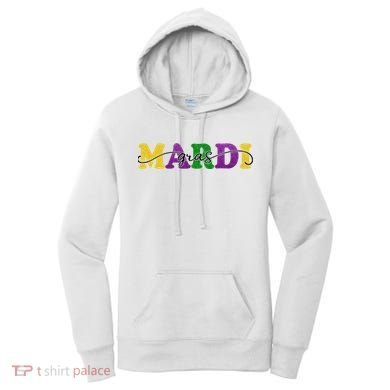 Mardi Gras Celebration Festive Women's Hoodie