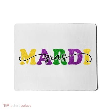 Mardi Gras Celebration Festive Mousepad