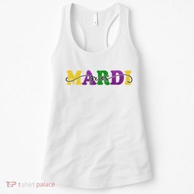 Mardi Gras Celebration Festive Women's Tank Top